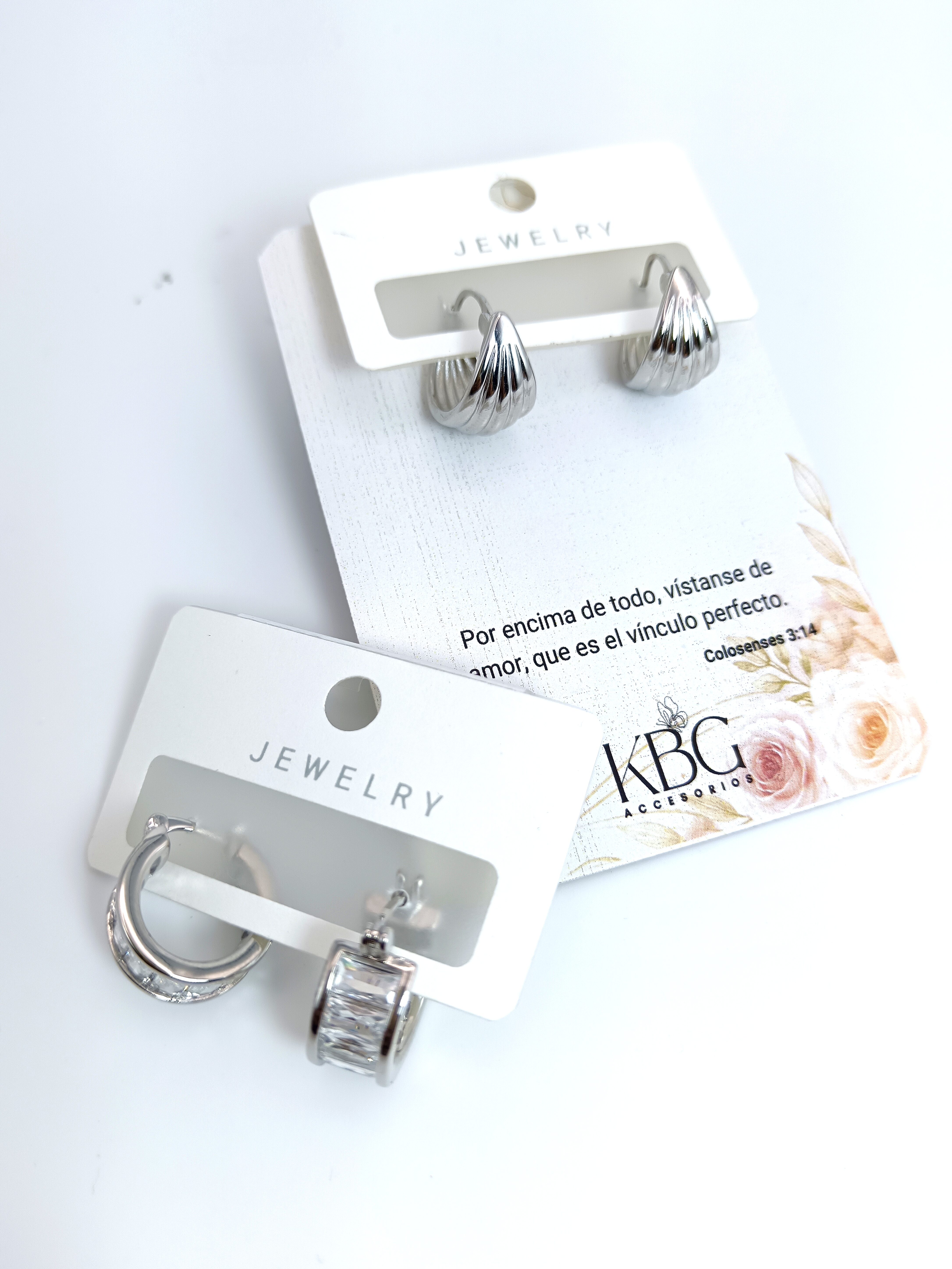 Argollas silver
